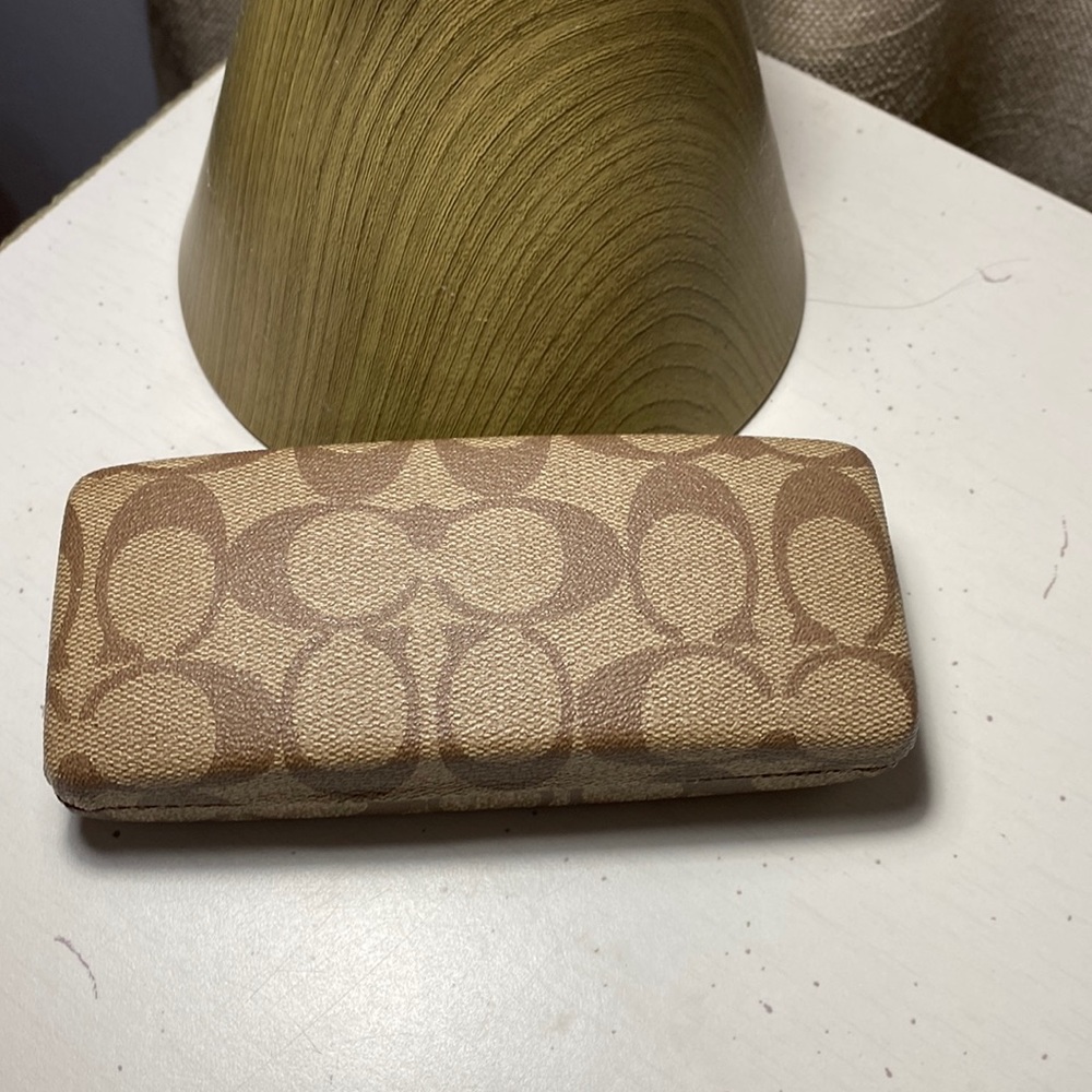 Coach sunglass case